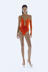 Kendra Orange Swimsuit